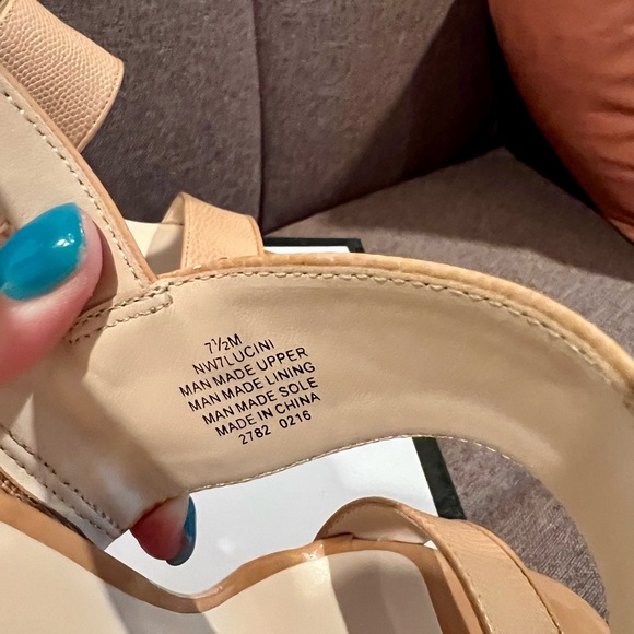 Nine West Cork Wedges - Picture 9 of 16